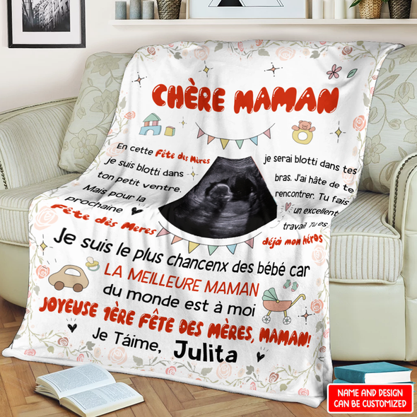 Je Suis Le Plus Chancenx Des Bébé Car La Meilleure Maman Blanket - NT - NN0504221