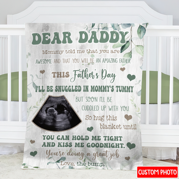 Personalized Gift For Future Daddy You Are Going A Great Job Blanket - NT - NN2604221