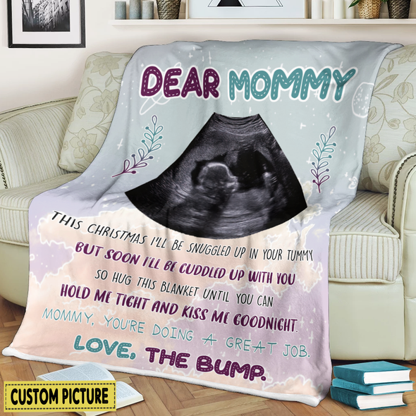 Personalized Gift For Future Mommy I'll Be Cuddled Up With You Blanket - NT - NN2511212