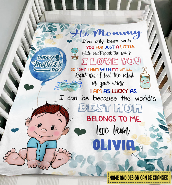 Gift For Mommy I Love You Blanket - NT - NN2303225