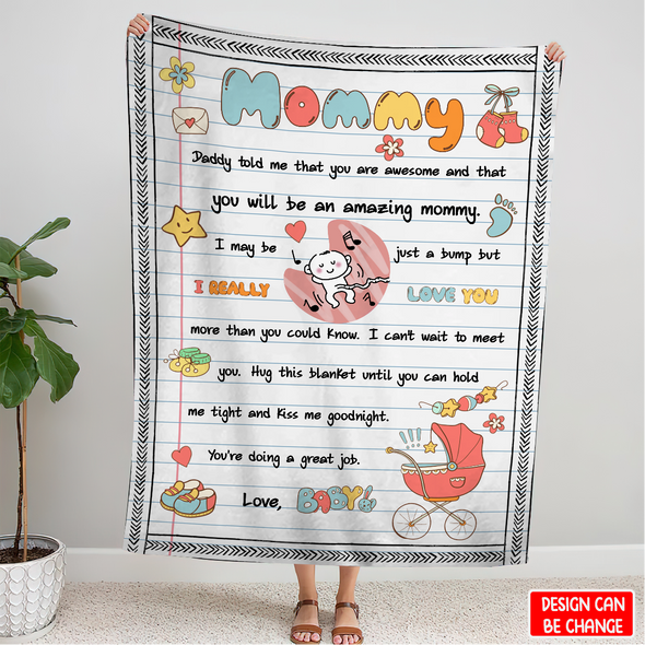 Gift For Future Mommy I Really Love You Blanket - NT - NN0404222