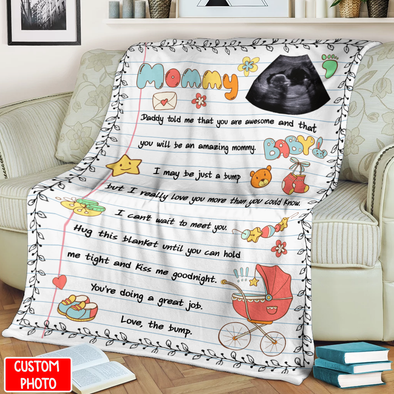 Personalized Gift For Future Mommy You're Doing A Great Job Blanket - NT - NN1603222