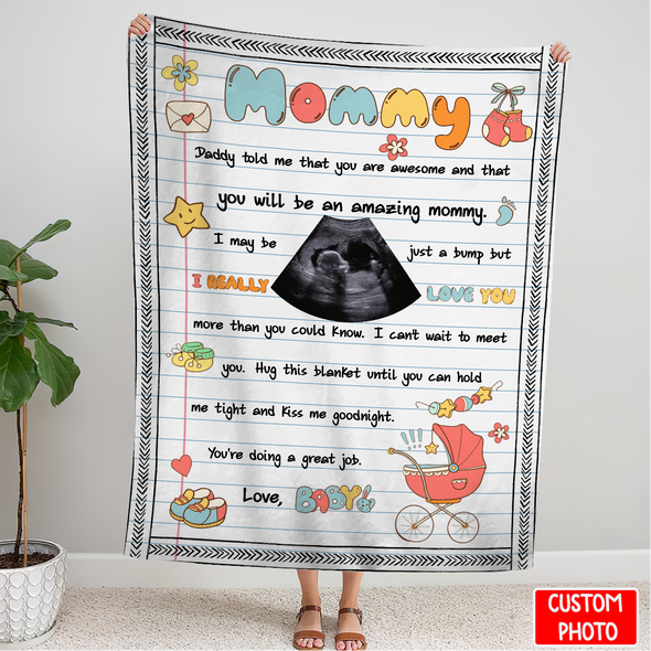 Personalized Gift For Future Mommy I Really Love You Blanket - NT - NN2403222