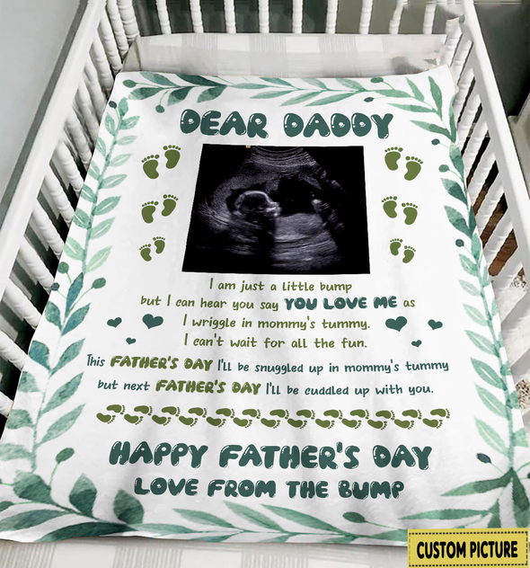 Personalized Gift For Future Daddy I Can't Wait For All The Fun Blanket - NT - NN2005223