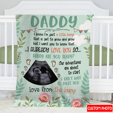 Personalized Gift For Future Daddy I Love You So... Blanket - NT - NN2604226