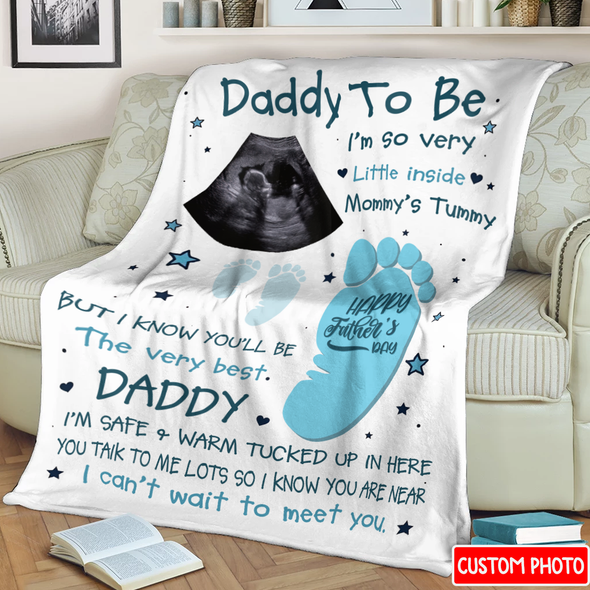 Personalized Gift For Future Daddy I Know You'll Be The Very Best Daddy Blanket - NT - NN1605222