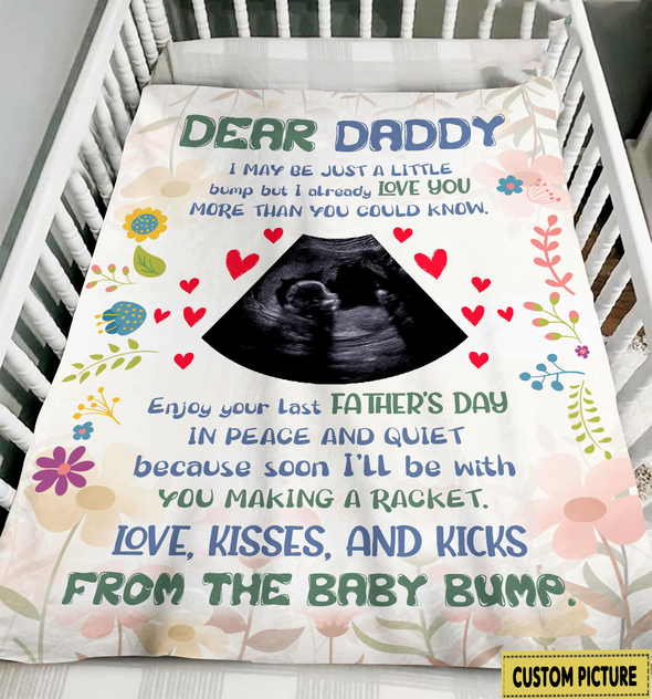 Personalized Gift For Future Daddy I Love You More Than You Could Know Blanket - NT - NN1405223