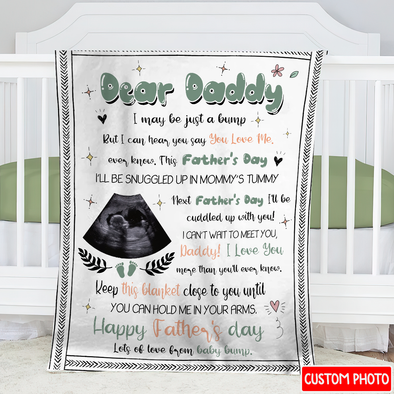 Personalized Gift For Future Daddy I Love You More Than You Know Blanket - NT - NN2604223