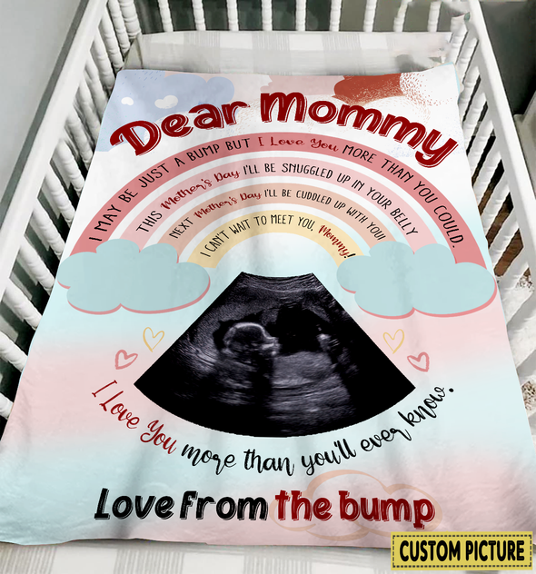 Personalized Gift For Future Mommy Next Mother's Day I'll Be Cuddled Up With You Blanket - NT - NN0704222