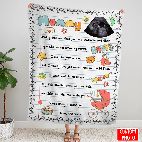 Personalized Gift For Future Mommy You're Doing A Great Job Blanket - NT - NN1603222