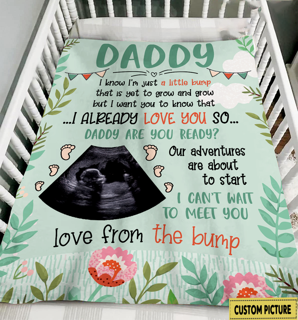 Personalized Gift For Future Daddy I Love You So... Blanket - NT - NN2604226