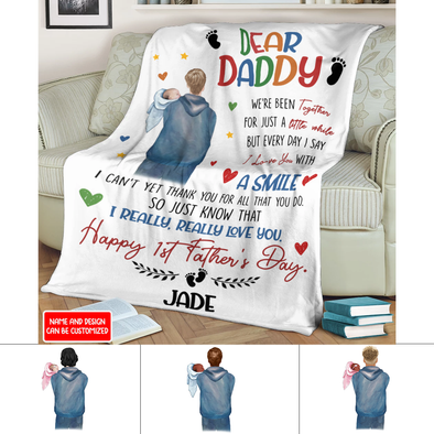Gift For Daddy I Really, Really Love You Blanket - NT - NN1305226