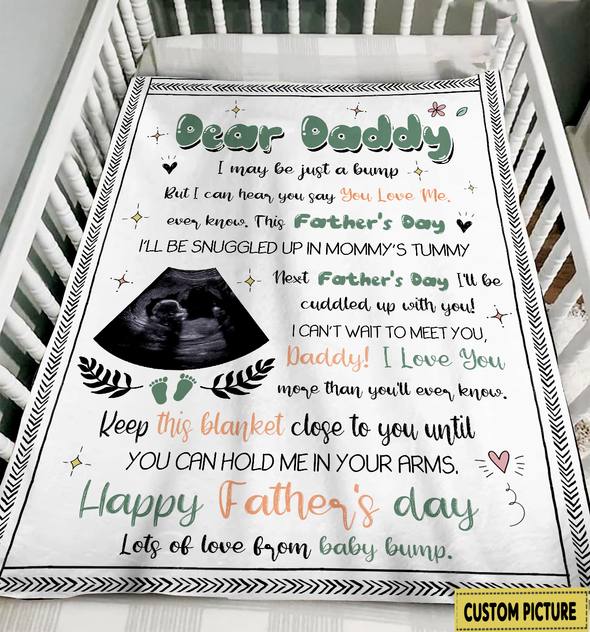 Personalized Gift For Future Daddy I Love You More Than You Know Blanket - NT - NN2604223