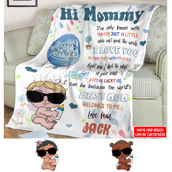 Gift For Mommy I Love You Blanket - NT - NN1804222