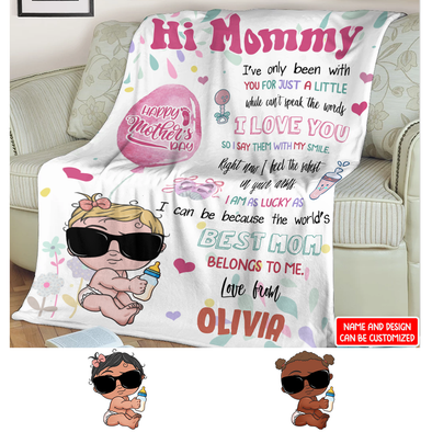 Gift For Mommy I Love You Blanket - NT - NN1804222
