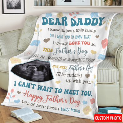 Gift For Daddy Next Father Day I'll Cuddled Up With You Blanket - NT - NN2504223
