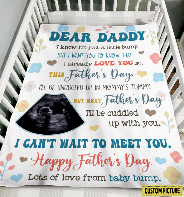 Gift For Daddy Next Father Day I'll Cuddled Up With You Blanket - NT - NN2504223
