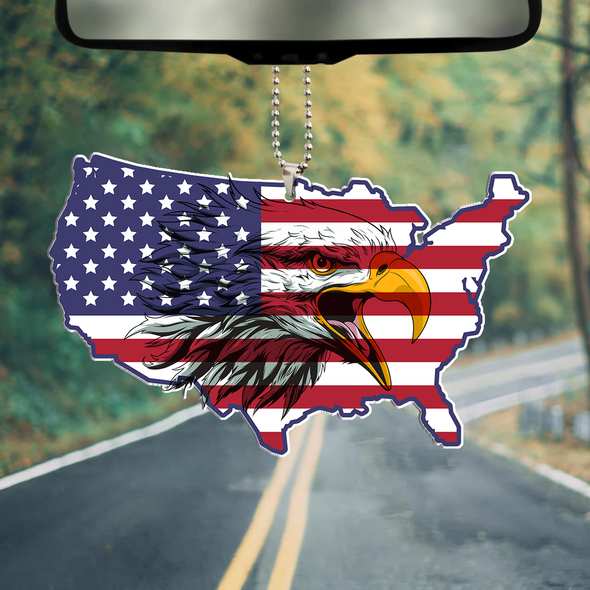Eagle USA Car Ornament - NT - NN1106222
