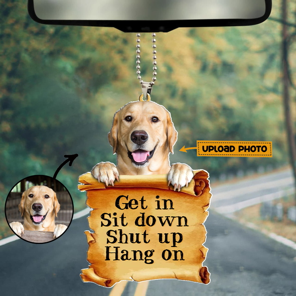 Get In Sit Down Car Ornament  - NT - NN1006225