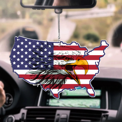 Eagle USA Car Ornament - NT - NN1106222
