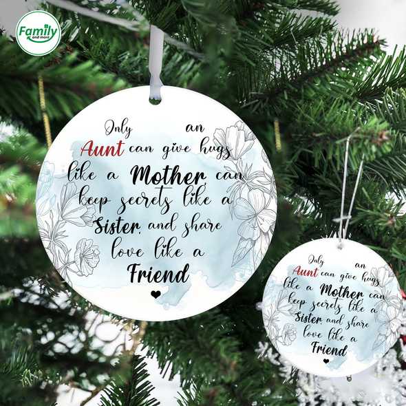 Gift For Aunt Ornament - Nt