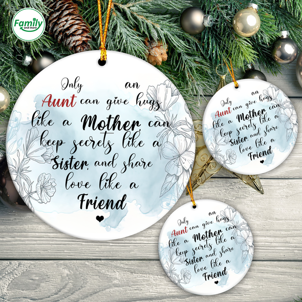 Gift For Aunt Ornament - Nt