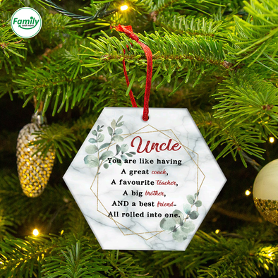 Gift For Uncle Ornament - Nt
