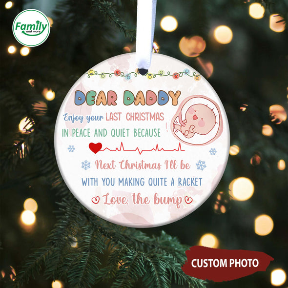 Gift For Future Daddy Next Christmas I'll Be With You Making Quite A Racket_NT_HB1011226