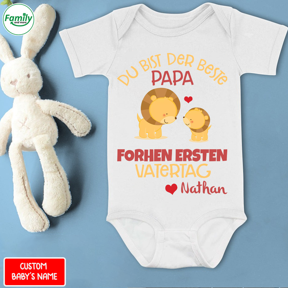 Du Bist Der Beste Papa Baby Onesie - AD - NN0504224