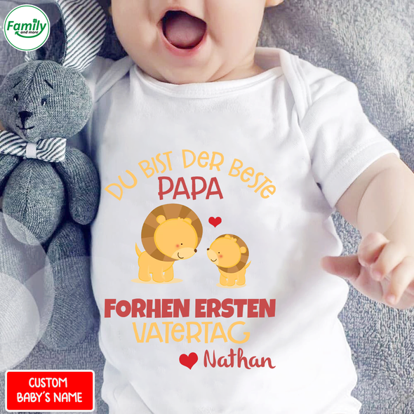 Du Bist Der Beste Papa Baby Onesie - AD - NN0504224