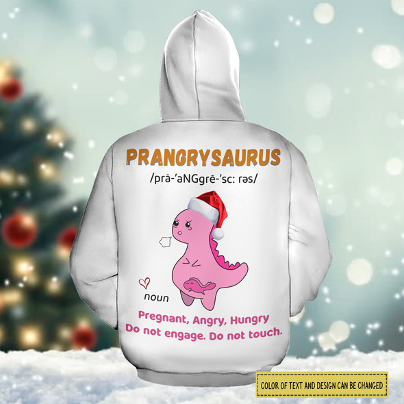 Gift For Futute Mommy PrangySaurus Hoodie - Nt - NN1910212