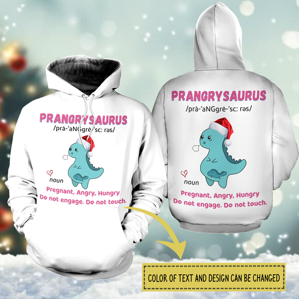 Gift For Futute Mommy PrangySaurus Hoodie - Nt - NN1910212