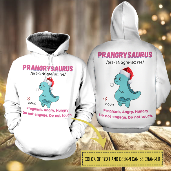 Gift For Futute Mommy PrangySaurus Hoodie - Nt - NN1910212