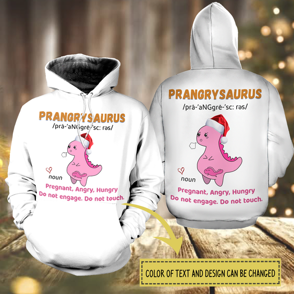 Gift For Futute Mommy PrangySaurus Hoodie - Nt - NN1910212