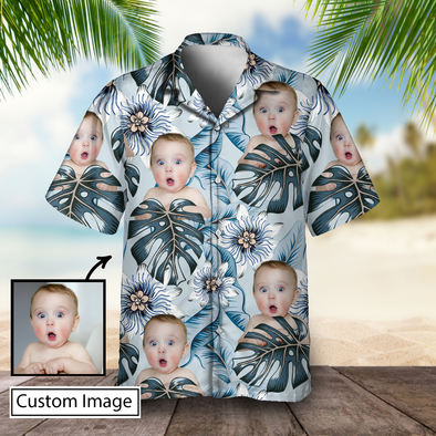 Customized Baby's Face Hawaiian Shirt - NT-NN2906221