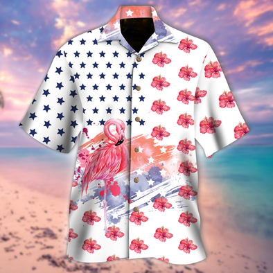 Flamingo Hawaiian Shirt - NT - NN0706222