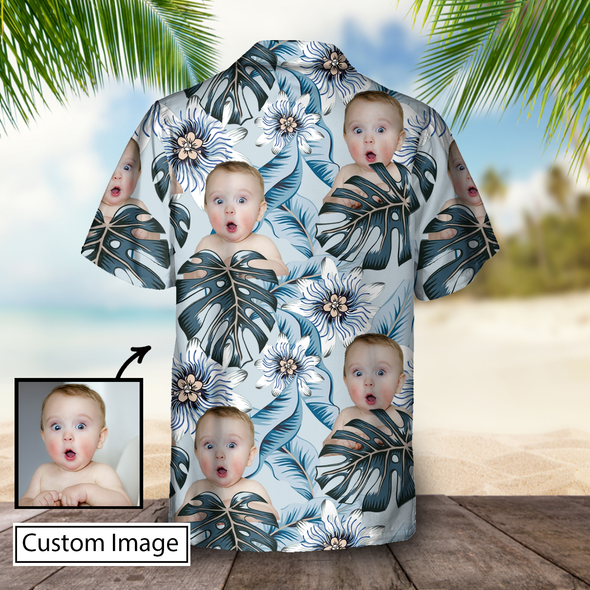 Customized Baby's Face Hawaiian Shirt - NT-NN2906221