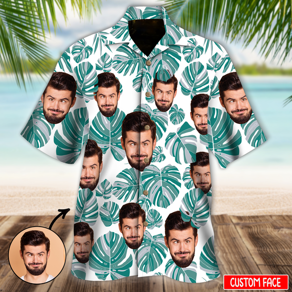 Custom Face Hawaiian Shirt  - PP - NN0806225
