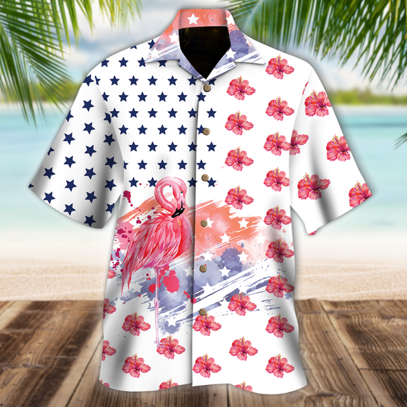 Flamingo Hawaiian Shirt - NT - NN0706222