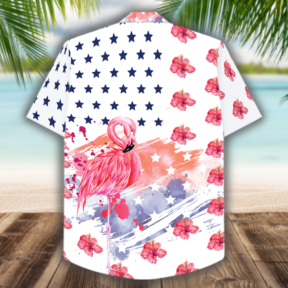 Flamingo Hawaiian Shirt - NT - NN0706222