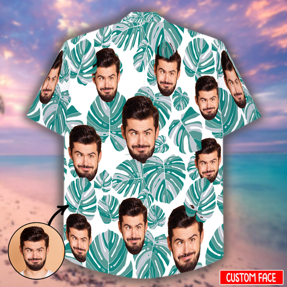Custom Face Hawaiian Shirt  - PP - NN0806225