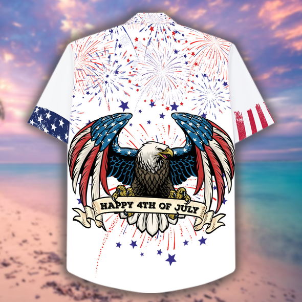 Happy 4th of July Hawaiian Shirt - NT - NN0306223