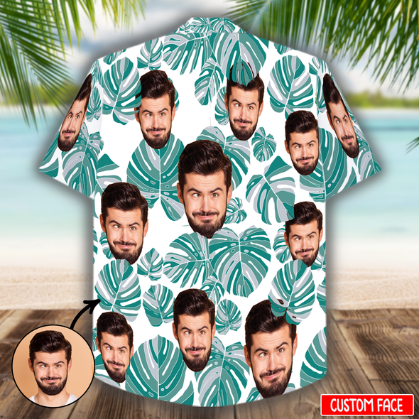 Custom Face Hawaiian Shirt  - PP - NN0806225