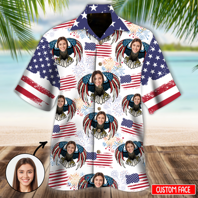 4th of July US Independence Day Hawaiian Shirt For Men Women - NT - NN0106222