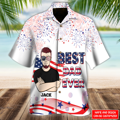 Best Dad Ever Hawaiian Shirt - PP - NN0106225