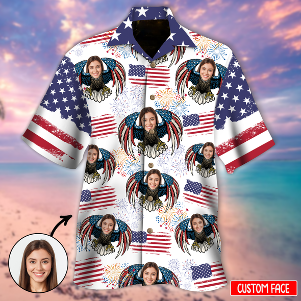 4th of July US Independence Day Hawaiian Shirt For Men Women - NT - NN0106222
