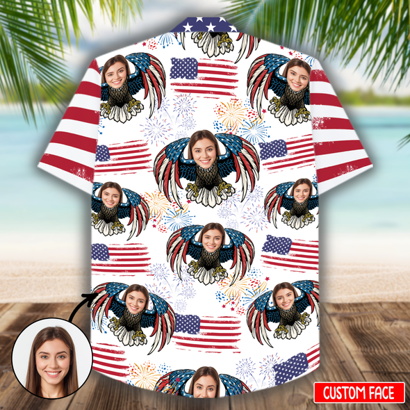 4th of July US Independence Day Hawaiian Shirt For Men Women - NT - NN0106222