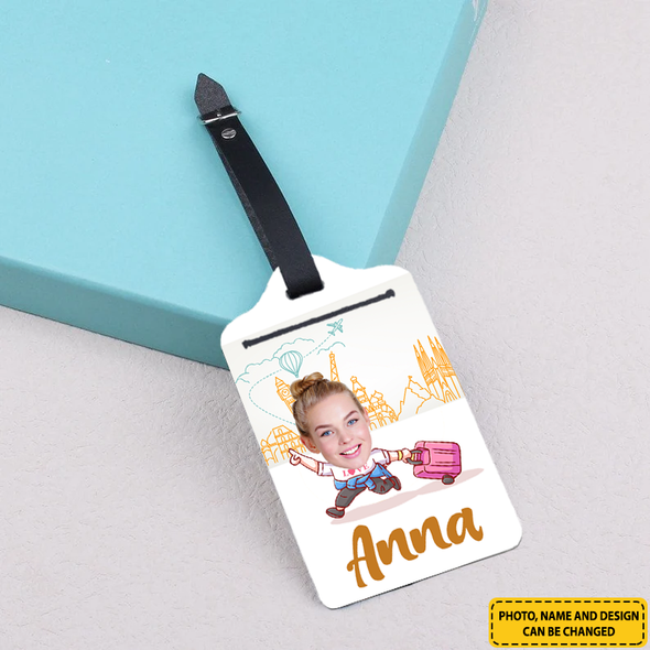 Travel Girl Luggage Tag - NT - NN2106222
