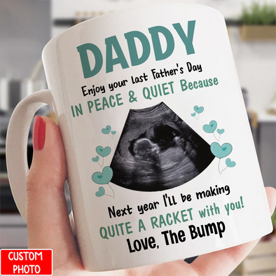 Personalized Gift For Future Daddy Happy Father's Day Mugs - PP - NN0206223