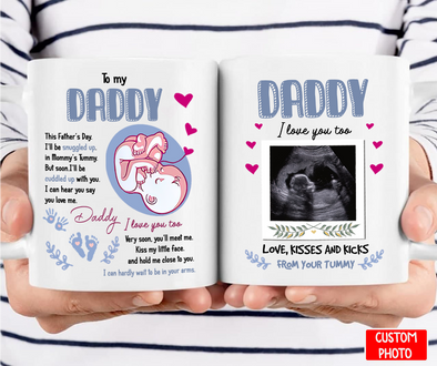 Personalized Gift For Future Daddy I Love You Too Mugs - NT - NN1105224